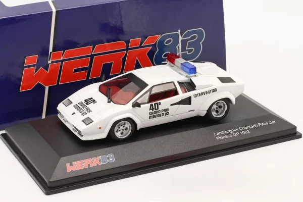 Lamborghini Countach Safety Car Monaco GP Fórmula 1 1982